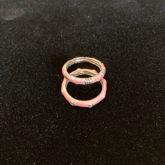 Two .925 Enamel Rings, Size 9.5 - Picture 2 of 9